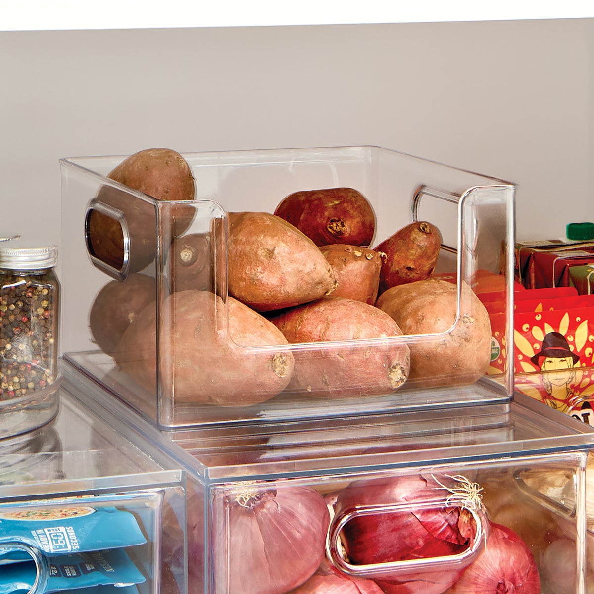 The Home Edit Stacking Pantry Bin | The Container Store